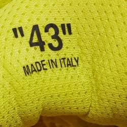 مملوكة مسبقًا حذاء رياضي أوف وايت أودسي 1000 جلد وشبك متعدد الألوان مقاس 43