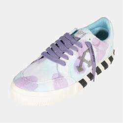 Off-White Tie-Dye White/Lilac Vulcanized Sneakers Sneaker EU 40 