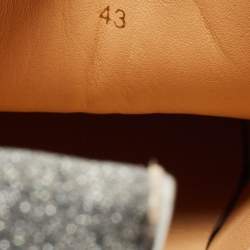 مملوكة مسبقًا Off-White Black Suede and Textured Leather Off-Court 3.0 High Top Sneakers Size 41