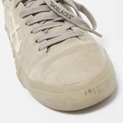 Off-White Grey Suede Vulcanized Low Sneakers Size 41
