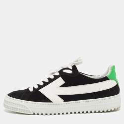 LOUIS VUITTON Off-white Grey Perforated Leather Suede Sneaker 40