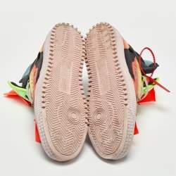 Pre Owned Off-White Black Nubuck Leather Off-Court 3.0 Sneakers Size 44