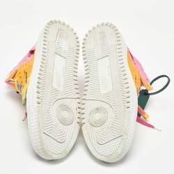 مملوكة مسبقًا Off White  Multicolor Off-Court 3.0 High 'Tie-Dye Sneakers Size 44