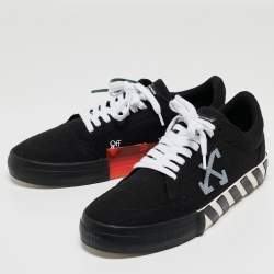 OFF-WHITE Vulcanized Low - Canvas White Black - Hypevision