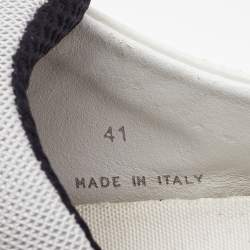 Pre Owned Off-White Leather and Suede -3-0-polo Sneakers Size 41