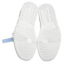 Pre Owned حذاء رياضي نايكي × أوف وايت جوردان 1 ريترو برقبة عالية مقاس 44