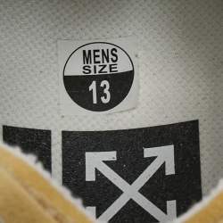 Pre Owned Off-White x Nike Tricolor Leather and Mesh The 10 Air Max 90 Sneakers Size 47.5