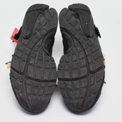 Off-White x Nike Black Mesh and Fabric Air Presto Sneakers Size 41