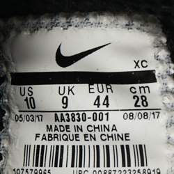 Off-White x Nike Black Mesh and Fabric Air Presto Sneakers Size 44