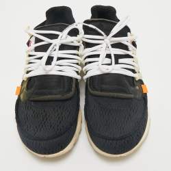 Off-White x Nike Black Mesh and Fabric Air Presto Sneakers Size 44