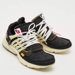 Off-White x Nike Black Mesh Air Presto Sneakers Size 42.5