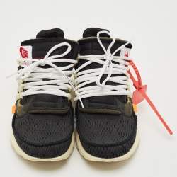Off-White x Nike Black Mesh Air Presto Sneakers Size 42.5