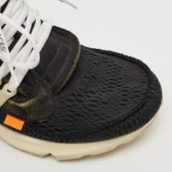 Off-White x Nike Black Mesh Air Presto Sneakers Size 42.5