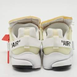 Off-White x Nike White Mesh Air Presto Sneakers Size 42.5