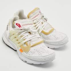 Off-White x Nike White Mesh Air Presto Sneakers Size 42.5