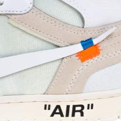 مملوكة مسبق ًا Nike x Off-White Jordan 1 Retro High Top Sneakers Size 44