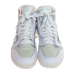 مملوكة مسبقًا Nike x Off-White Jordan 1 Retro High Top Sneakers Size 44
