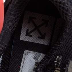 Pre Owned حذاء رياضي أوف وايت ونايك ذا 10 نايك أير برستو قماش شبك أسود مقاس 42.5