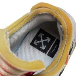 مملوكة مسبقًا Off-White x Nike White Mesh And Leather The 10 Air Max 90 Sneakers Size 42.5