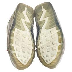 مملوكة مسبقًا Off-White x Nike White Mesh And Leather The 10 Air Max 90 Sneakers Size 42.5