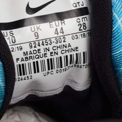 Pre Owned حذاء رياضي أوف وايت أكس نايكي إير فابروماكس قماش أزرق / أخضر مقاس 44