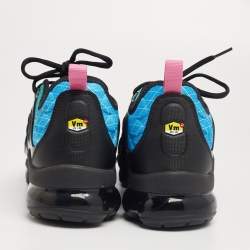 Pre Owned حذاء رياضي أوف وايت أكس نايكي إير فابروماكس قماش أزرق / أخضر مقاس 44