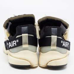Off-White x Nike Black Mesh The Ten Air Presto Sneakers Size 41