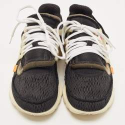 Pre Owned Off-White x Nike Black Fabric Air Presto Sneakers Size 40