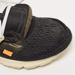 Pre Owned Off-White x Nike Black Fabric Air Presto Sneakers Size 40