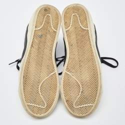 Pre Owned Off-White x Nike Off White Suede,Mesh and Leather Mid Blazer Lace Up Sneakers Size 41