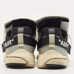 Pre Owned Off-White x Nike Black Mesh Air Presto The Ten Sneakers Size 42.5 