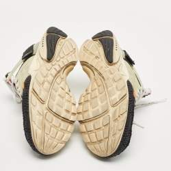 Pre Owned Off-White x Nike Black Mesh Air Presto The Ten Sneakers Size 42.5 