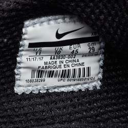 Off White x Nike Black Mesh Fabric Air Presto Sneakers Size 45