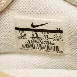 مملوكة مسبقًا Off-White x Nike Suede and Leather  The Ten AIR MAX 90 Sneakers Size 43