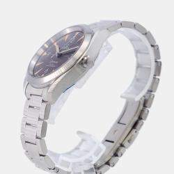Omega Black Stainless Steel Seamaster 220.10.40.20.01.001 Automatic Men's Wristwatch 40 mm