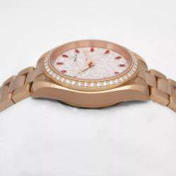 Omega MOP 18k Rose Gold Seamaster Aqua Terra 220.55.34.20.99.001 Automatic Men's Wristwatch 34 mm