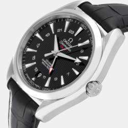 Omega Black Stainless Steel Seamaster Aqua Terra 231.13.43.22.01.001 Automatic Men's Wristwatch 43 mm