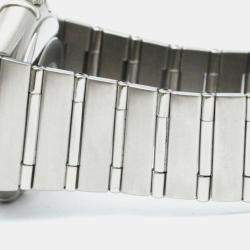 Omega Silver Stainless Steel Constellation Automatic Men's Wristwatch 36 mm