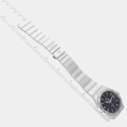 Omega Grey Stainless Steel Constellation 123.10.38.21.06.001 Automatic Men's Wristwatch 38.5 mm