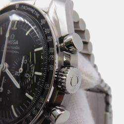 Omega Black Stainless Steel Speedmaster 310.30.42.50.01.001 Manual Winding Men's Wristwatch 42 mm