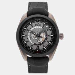 Omega Grey Titanium Seamaster Aqua Terra 220.92.43.22.99.001 Automatic Men's Wristwatch 43 mm
