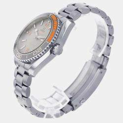 Omega Grey Titanium Seamaster Planet Ocean 215.90.44.21.99.001 Automatic Men's Wristwatch 43.5 mm