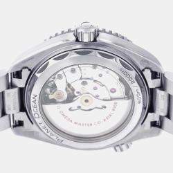 Omega Grey Titanium Seamaster Planet Ocean 215.90.44.21.99.001 Automatic Men's Wristwatch 43.5 mm