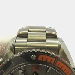 Omega Grey Titanium Seamaster Planet Ocean 215.90.44.21.99.001 Automatic Men's Wristwatch 43.5 mm