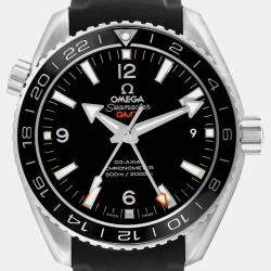 Omega Black Stainless Steel Seamaster Planet Ocean 232.32.44.22.01.001  Automatic Men's Wristwatch 43.5 mm