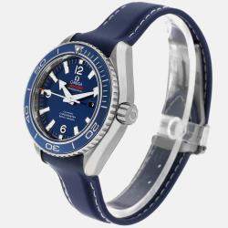 Omega Blue Titanium Seamaster Planet Ocean 232.92.38.20.03.001 Automatic Men's Wristwatch 37.5 mm