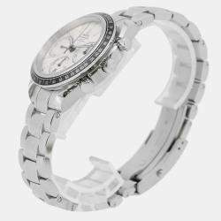 Omega Silver Stainless Steel Speedmaster Racing 326.30.40.50.02.001 Automatic Men's Wristwatch 40 mm