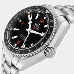 Omega Black Stainless Steel Seamaster Planet Ocean 232.30.44.22.01.002 Automatic Men's Wristwatch 43.5 mm