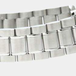 Pre Owned Omega Black Stainless Steel Speedmaster 3513.50 Automatic Men's Wristwatch 39 mm