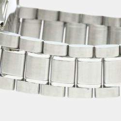 Pre Owned Omega Black Stainless Steel Speedmaster 3513.50 Automatic Men's Wristwatch 39 mm